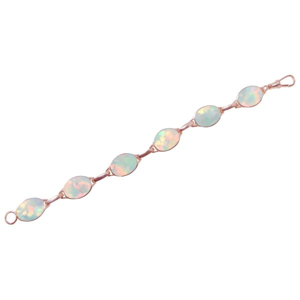 Rose Gold Opalite Sun Ice Bracelet