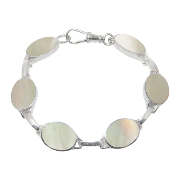 Silver Mother of Pearl Bracelet