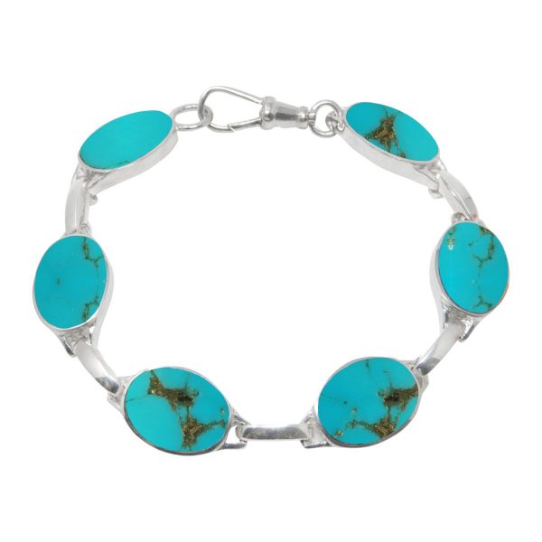 Silver Turquoise Bracelet