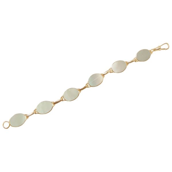 Yellow Gold Mother of Pearl Bracelet