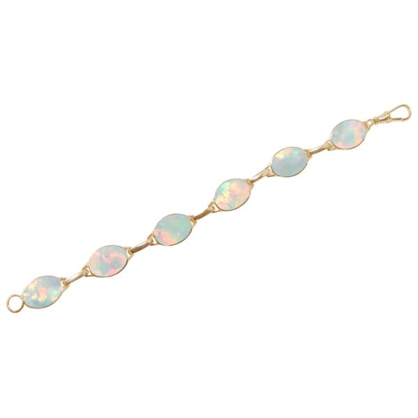 Yellow Gold Opalite Sun Ice Bracelet