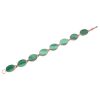 Rose Gold Malachite Bracelet