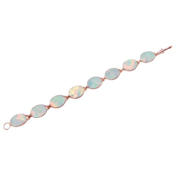 Rose Gold Opalite Sun Ice Bracelet