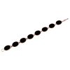 Rose Gold Whitby Jet Bracelet