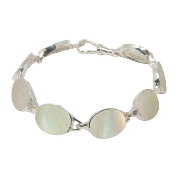 Silver Mother of Pearl Bracelet