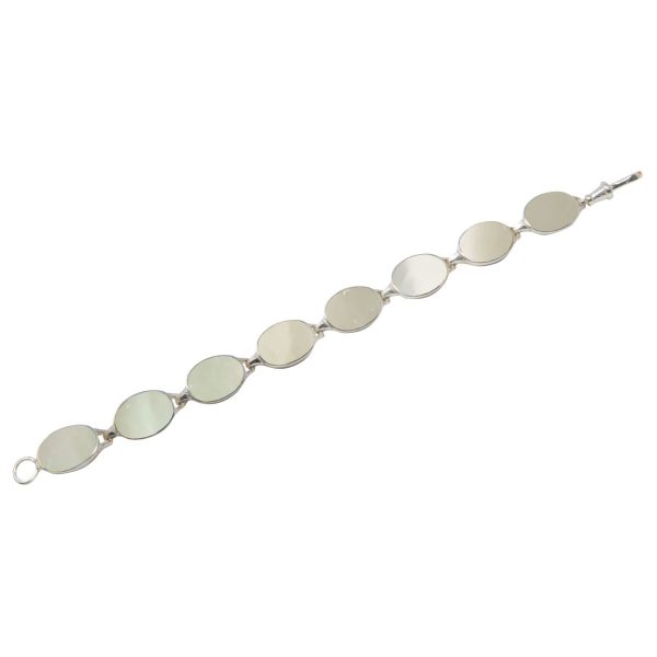 Silver Mother of Pearl Bracelet