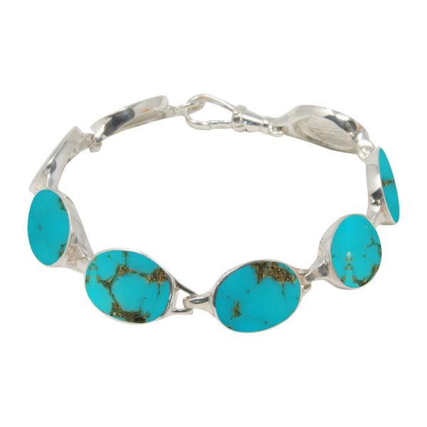 Silver Turquoise Bracelet