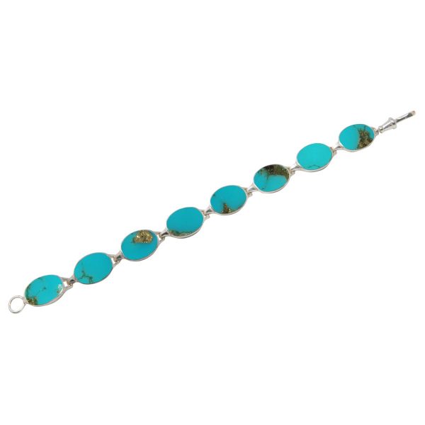 Silver Turquoise Bracelet