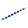 White Gold Lapis Bracelet