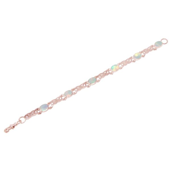 Rose Gold Opalite Sun Ice Bracelet