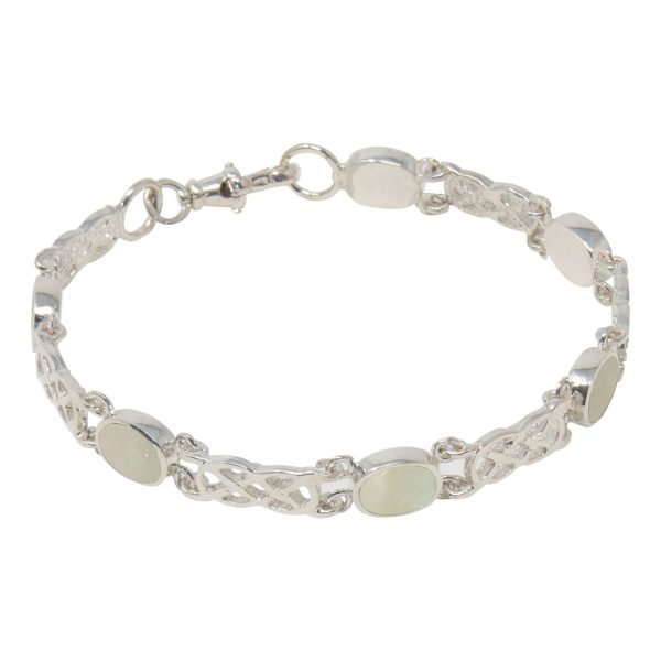 Silver Mother of Pearl Bracelet