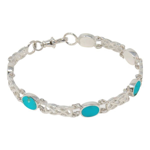 Silver Turquoise Bracelet