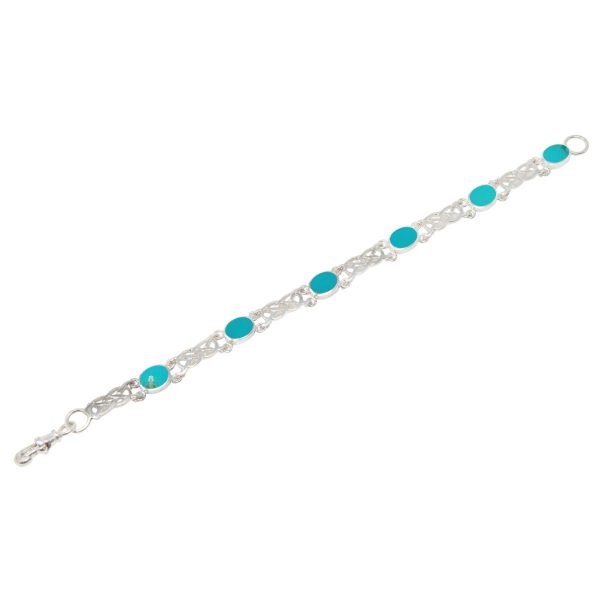 Silver Turquoise Bracelet