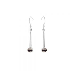 Silver Blue John Drop Earrings