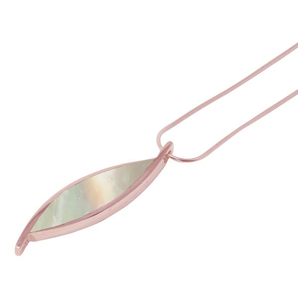 Rose Gold Mother of Pearl Pendant