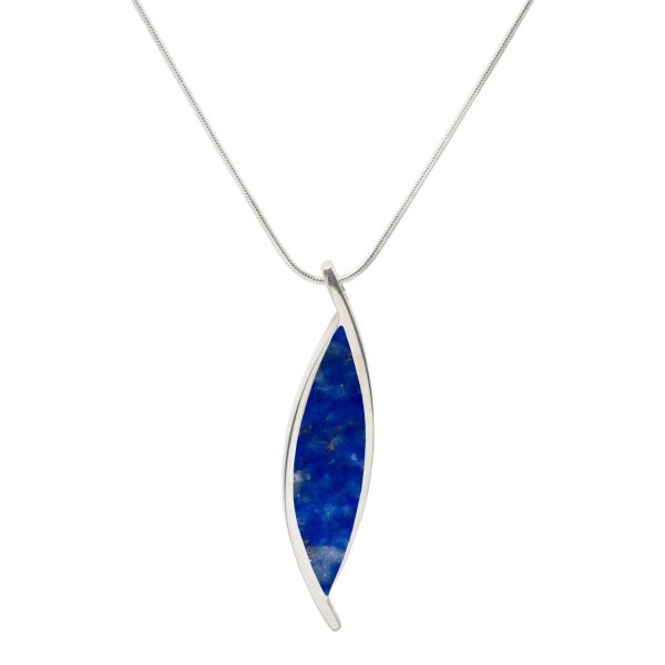 Silver Lapis Pendant