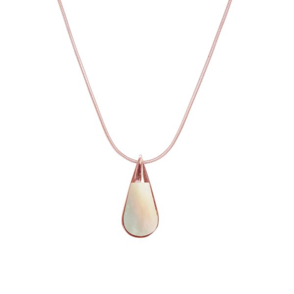 Rose Gold Mother of Pearl Pendant