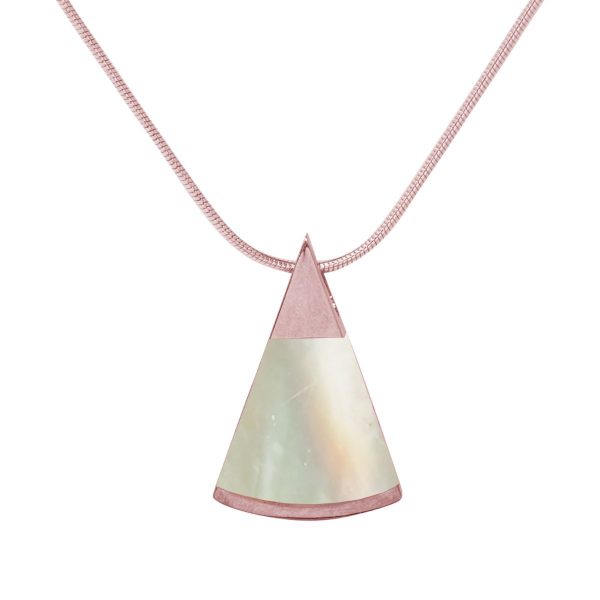 Rose Gold Mother of Pearl Pendant