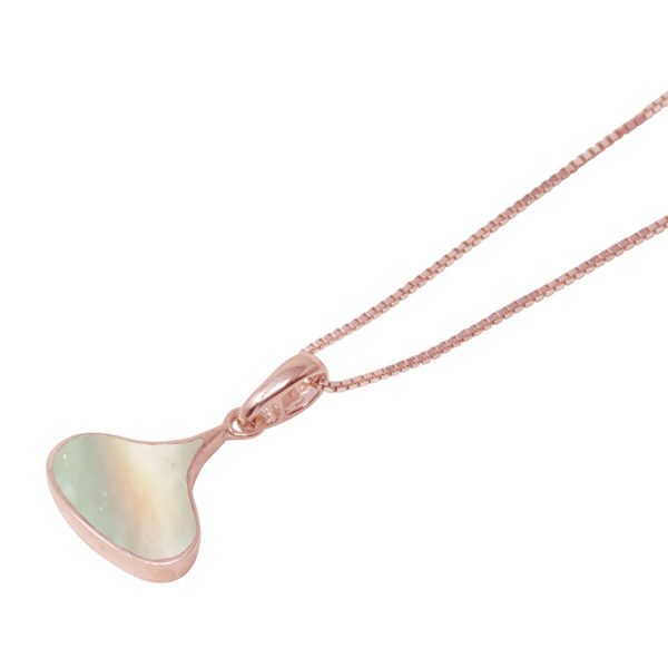 Rose Gold Mother of Pearl Pendant