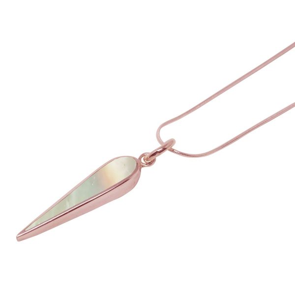 Rose Gold Mother of Pearl Pendant