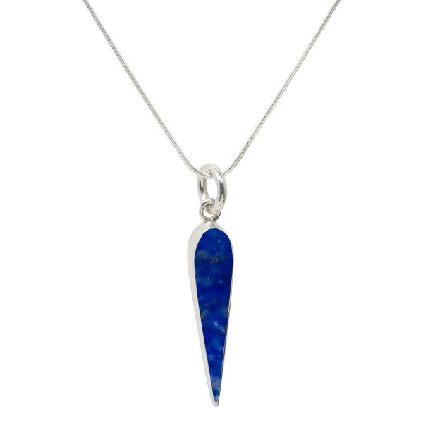 Silver Lapis Pendant