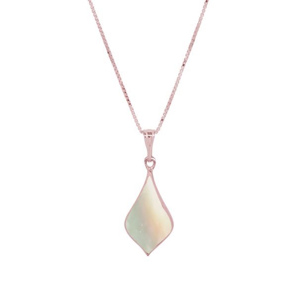 Rose Gold Mother of Pearl Pendant