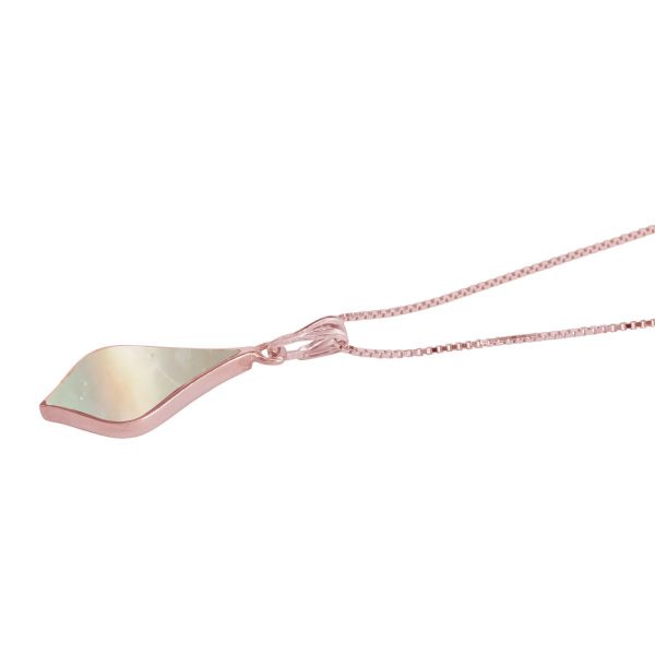 Rose Gold Mother of Pearl Pendant