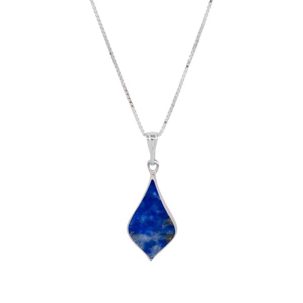 Silver Lapis Pendant