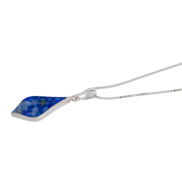 Silver Lapis Pendant