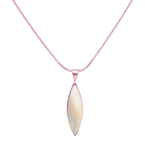 Rose Gold Mother of Pearl Pendant