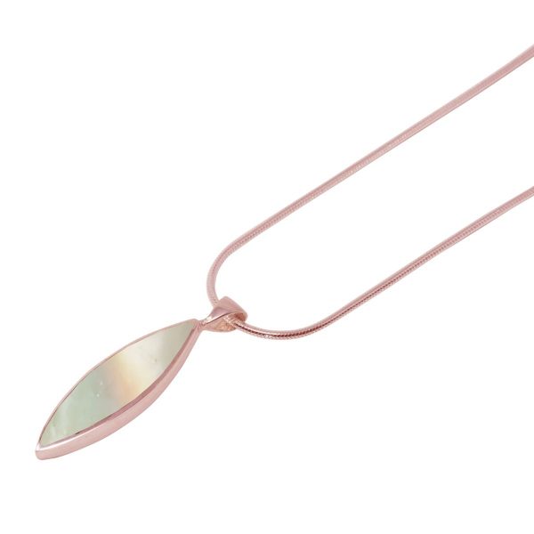 Rose Gold Mother of Pearl Pendant