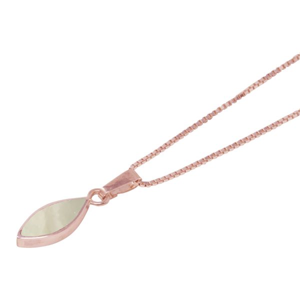 Rose Gold Mother of Pearl Pendant