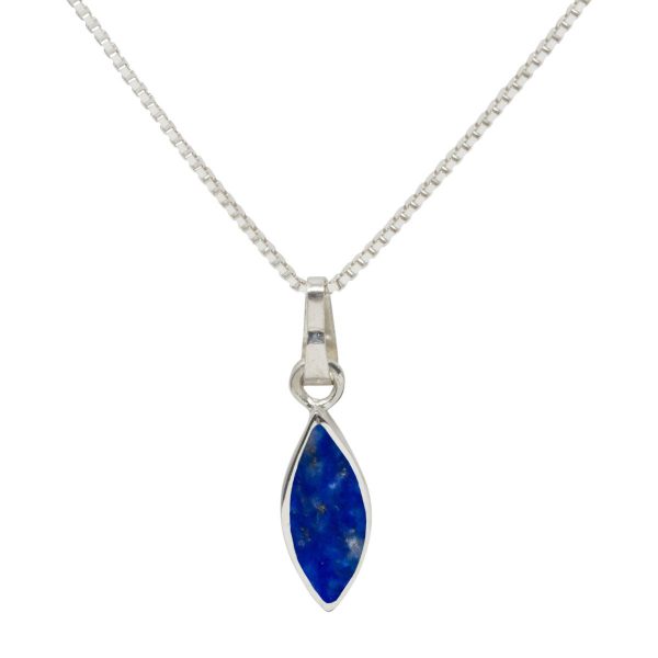 Silver Lapis Pendant