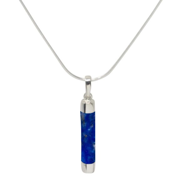 Silver Lapis Pendant