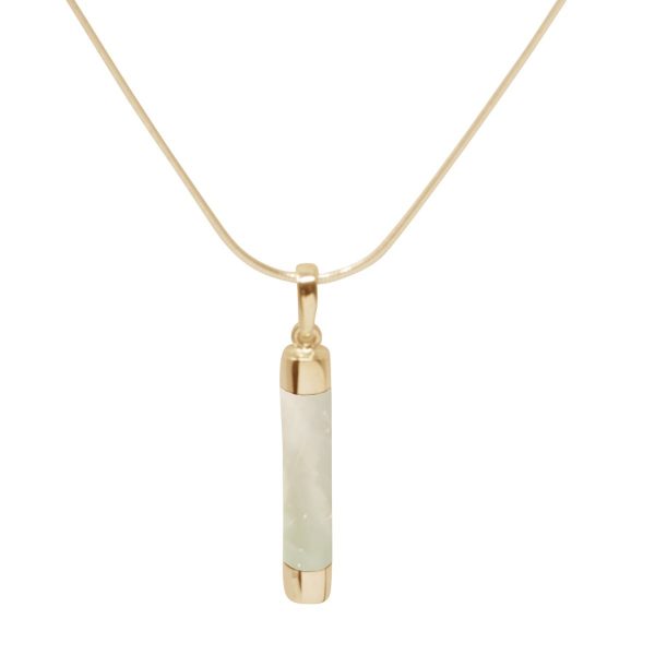 Yellow Gold Mother of Pearl Pendant