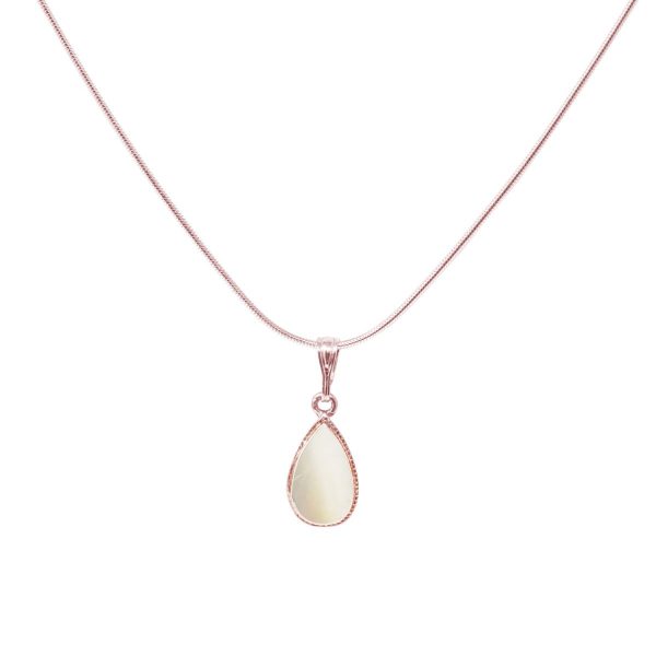 Rose Gold Mother of Pearl Pendant