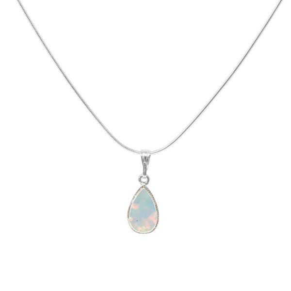 Silver Opalite Pendant