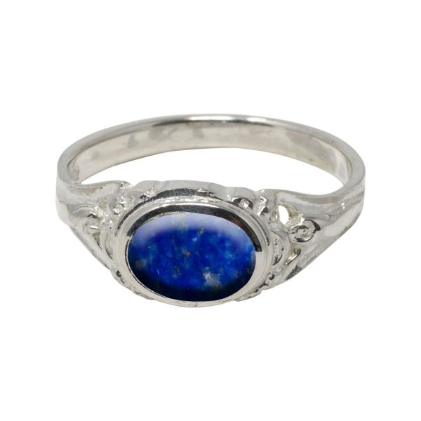 Silver Lapis Ring