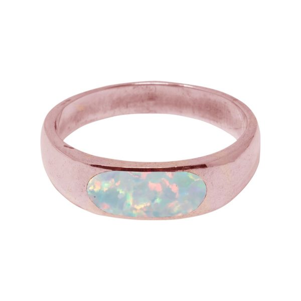 Rose Gold Opalite Ring