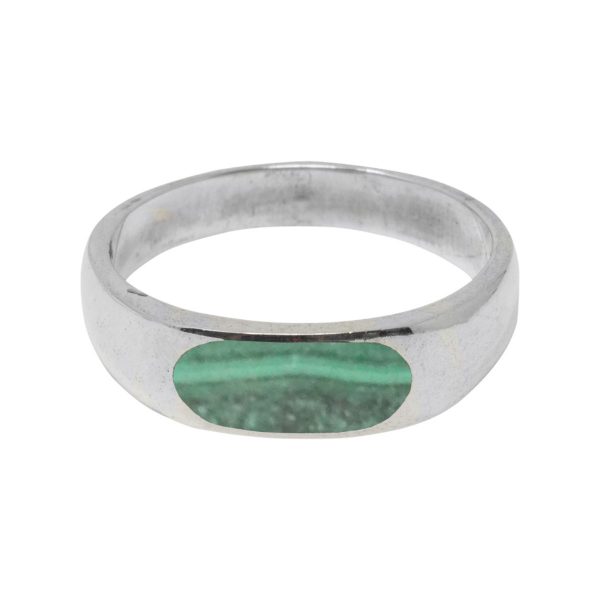 Silver Malachite Ring