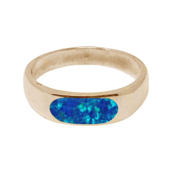 Yellow Gold Opalite Ring