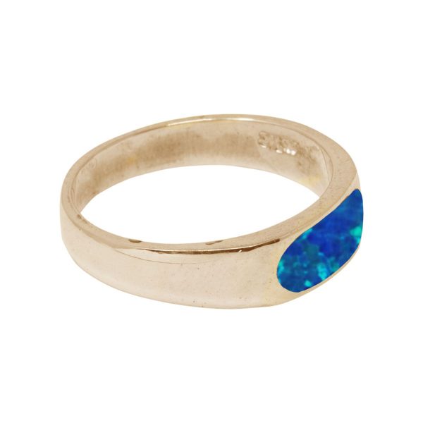 Yellow Gold Opalite Ring