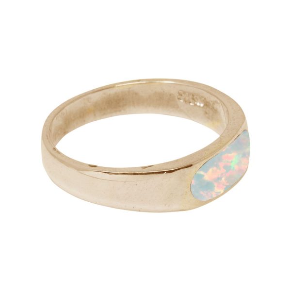 Yellow Gold Opalite Ring