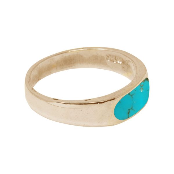 Yellow Gold Turquoise Ring