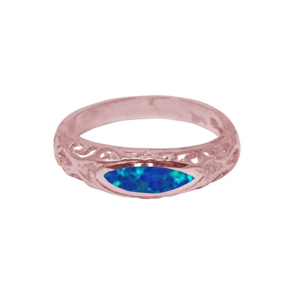 Rose Gold Opalite Ring