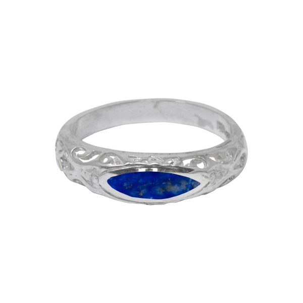 Silver Lapis Ring