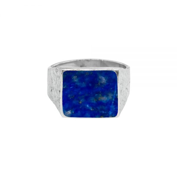 Silver Lapis Ring