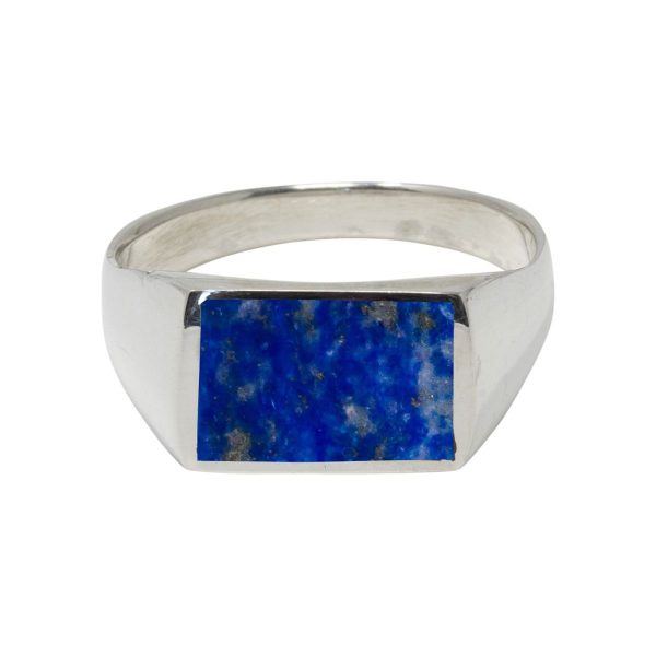 Silver Lapis Ring