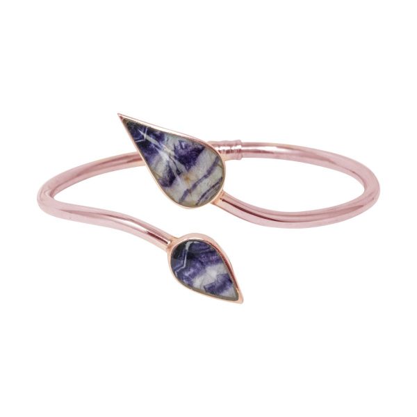 Rose Gold Blue Joh Bangle