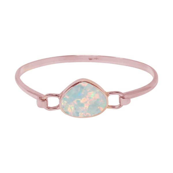 Rose Gold Opalite Bangle